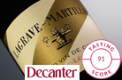 Lagrave-Martillac Rouge, dans le top 30 Decanter