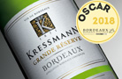 Kressmann Grande Réserve : OSCAR 2018 des Bordeaux Blancs